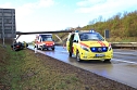 Unfall auf der A38 heute Nachmittag (Foto: Silvio Dietzel) Unfall auf der A38 heute Nachmittag (Foto: Silvio Dietzel)