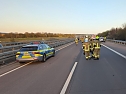 Schwerer Unfall auf der A38 (Foto: S. Dietzel)
