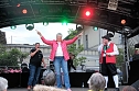 Peter Blei unterwegs auf dem Bahnhofsfest in Nordhausen (Foto: Peter Blei)