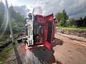 Unfall mit Feuerwehrauto (Foto: S.Dietzel) Unfall mit Feuerwehrauto (Foto: S.Dietzel)
