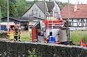 Unfall mit Feuerwehrauto (Foto: S.Dietzel) Unfall mit Feuerwehrauto (Foto: S.Dietzel)
