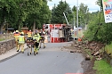 Unfall mit Feuerwehrauto (Foto: S.Dietzel) Unfall mit Feuerwehrauto (Foto: S.Dietzel)