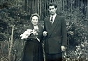 Das Hochzeitsfoto der Eheleute Mühl aus dem Jahre 1955 (Foto: Familie Mühl) Das Hochzeitsfoto der Eheleute Mühl aus dem Jahre 1955 (Foto: Familie Mühl)