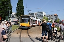 Schienencorso der Nordhäuser Straßenbahn zum 55. Rolandsfest (Foto: agl) Schienencorso der Nordhäuser Straßenbahn zum 55. Rolandsfest (Foto: agl)