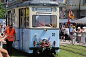 Schienencorso der Nordhäuser Straßenbahn zum 55. Rolandsfest (Foto: agl) Schienencorso der Nordhäuser Straßenbahn zum 55. Rolandsfest (Foto: agl)