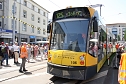 Schienencorso der Nordhäuser Straßenbahn zum 55. Rolandsfest (Foto: agl) Schienencorso der Nordhäuser Straßenbahn zum 55. Rolandsfest (Foto: agl)