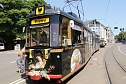 Schienencorso der Nordhäuser Straßenbahn zum 55. Rolandsfest (Foto: agl) Schienencorso der Nordhäuser Straßenbahn zum 55. Rolandsfest (Foto: agl)