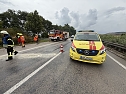 Unfall auf der Autobahn (Foto: S.Dietzel)