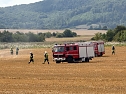 Feldbrand zwischen Klein- und Gro&szlig;furra (Foto: S. Dietzel)