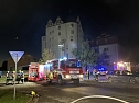 Wohnhaus in Flammen (Foto: S. Dietzel)