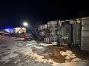 LKW-Unfall auf der Autobahn 38 (Foto: S.Dietzel) LKW-Unfall auf der Autobahn 38 (Foto: S.Dietzel)