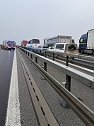 Massenkarambolage aus der A71 zwischen Heldrungen und K&ouml;lleda (Foto: Silvio Dietzel)