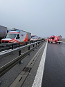 Massenkarambolage aus der A71 zwischen Heldrungen und K&ouml;lleda (Foto: Silvio Dietzel)