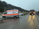 Bei Winterwetter zu schnell unterwegs: Unfall auf der A38 (Foto: S.)