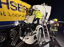 Ein Lkw-Unfall ereignete sich auf der A38. (Foto: Silvio Dietzel)