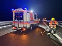 Ein Lkw-Unfall ereignete sich auf der A38. (Foto: Silvio Dietzel)