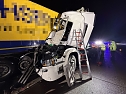 Ein Lkw-Unfall ereignete sich auf der A38. (Foto: Silvio Dietzel)