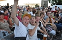 Public Viewing auf den Petersberg (Foto: nnz City Scout Sven G&auml;mkow)