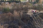 Flächenbrand oberhalb von Niedersachswerfen (Foto: vgf) Flächenbrand oberhalb von Niedersachswerfen (Foto: vgf)