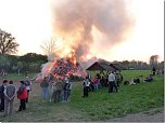 Osterfeuer in Herreden (Foto: privat)