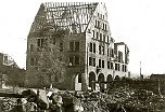 Nordhausen nach der Zerst&ouml;rung: Stadthaus - vom heutigen Herfag-Geb&auml;ude her (Foto: Fotoarchiv Fam. Lemitz)