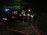 Feuer in der Nobas (Foto: BFW Nordhausen)