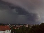 Unwetter &uuml;ber Nordhausen (Foto: N. Jahn)