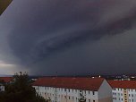 Unwetter &uuml;ber Nordhausen (Foto: N. Jahn)