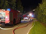 Feuer in Großwechsungen (Foto: privat) Feuer in Großwechsungen (Foto: privat)
