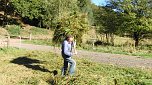 Pflegearbeiten (Foto: B. Schwarzberg)