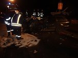 Schwerer Unfall in G&ouml;rsbach (Foto: Berufsfeuerwehr)