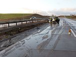 Crash auf der Autobahn (Foto: Berufsfeuerwehr Nordhausen)