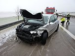 Unfall auf der Autobahn (Foto: nnz)