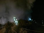 Osterfeuer angez&uuml;ndet (Foto: privat)