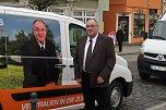 Wahlkampf zwischen Blumen und Radieschen (Foto: privat)