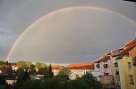 Regenbogen &uuml;ber Nordhausen (Foto: V. Jendricke)