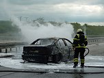Brand auf der Autobahn (Foto: nnz) Brand auf der Autobahn (Foto: nnz)