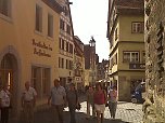 In Rothenburg ob der Tauber (Foto: G. Sch&uuml;tze)
