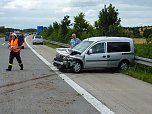 Unfall auf der A 38 (Foto: nnz)