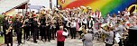 Blasmusik lag in der Luft (Foto: E. Seifert) Blasmusik lag in der Luft (Foto: E. Seifert)