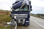 Schwere Unfall auf der A 38 (Foto: Polizei)