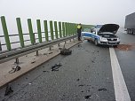 Chaos auf der Autobahn (Foto: nnz)