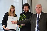 Preise verliehen: Kristin J&auml;ger (Foto: A. Schelenhaus, FH)