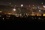 Feuerwerk &uuml;ber Nordhausen (Foto: St. Iffland)
