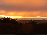 Abendhimmel &uuml;ber Nordhausen (Foto: M. M&uuml;ller)