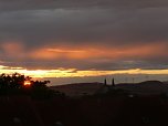 Abendhimmel &uuml;ber Nordhausen (Foto: M. M&uuml;ller)