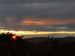 Abendhimmel &uuml;ber Nordhausen (Foto: M. M&uuml;ller)