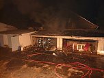 Feuer in Garagen (Foto: nnz)