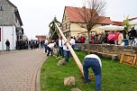 Maibaum in Obergebra gesetzt (Foto: Michael Randel)