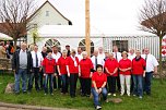 Maibaum in Obergebra gesetzt (Foto: Michael Randel)
